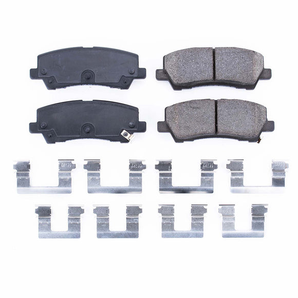 PowerStop Z17 Evolution Ceramic Brake Pads With Hardware
