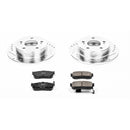 PowerStop Z23 Daily Driver Carbon-Fiber Ceramic Brake Pad and Drilled & Slotted