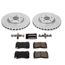 PowerStop Z23 Daily Driver Carbon-Fiber Ceramic Brake Pad and Drilled & Slotted