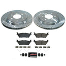 PowerStop Z23 Daily Driver Carbon-Fiber Ceramic Brake Pad and Drilled & Slotted