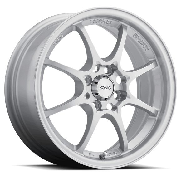 15x6.5 Konig Helium Silver 4x100 ET40 Wheel Rim