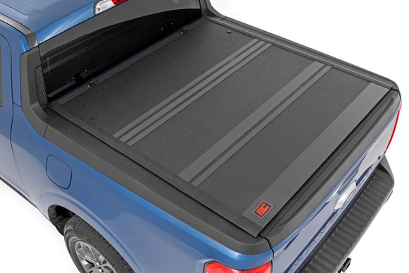 Rough Country Hard Low Profile Bed Cover 4'6" Bed For Ford Maverick 22-24