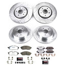PowerStop Z26 Street Performance Ceramic Brake Pad and Drilled & Slotted Rotor K