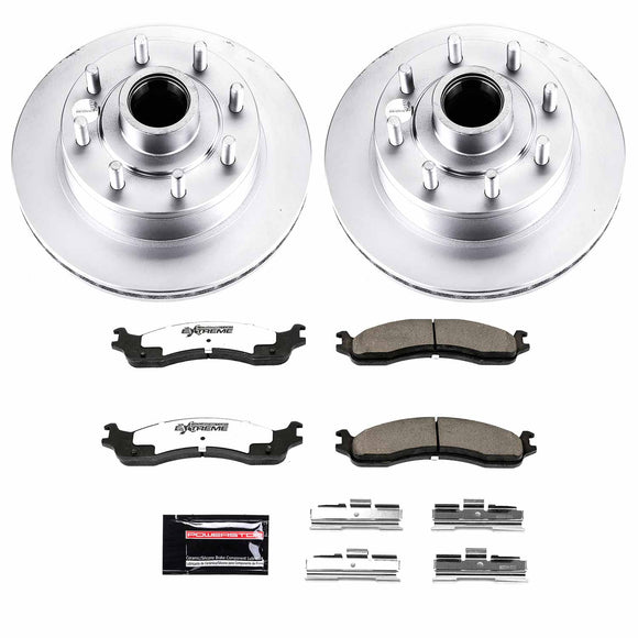 Z36 Truck & Tow Premium Carbon-Fiber Ceramic Brake Pad and Fully Coated Rotor Ki