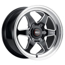 17x5 WELD Performance Ventura Six Drag Black Milled 6x135 ET-7 Wheel Rim-1
