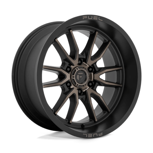 20x9 Fuel Off-Road D762 Clash Matte Black Double Dark Tint 8x165.1 ET1 Wheel