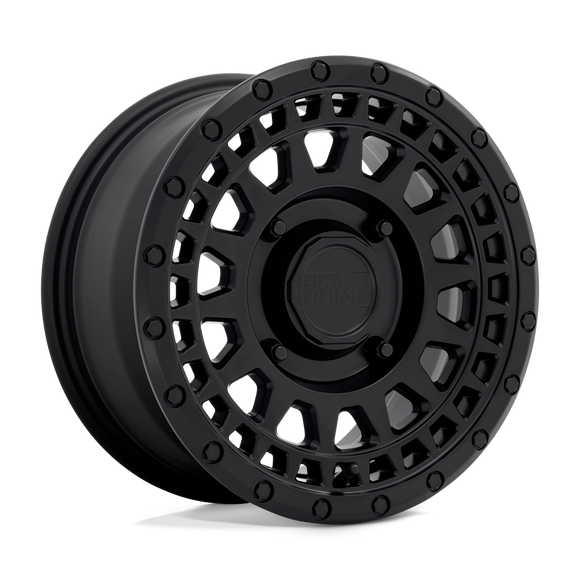 15X7 Black Rhino Powersports Parker UTV Matte Black 4X110 ET51 Wheel Rim