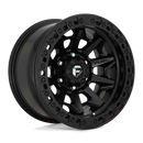 17x9 Fuel Off-Road D114 Covert Beadlock Matte Black 5x127 ET-38 CB71.5 Wheel Rim