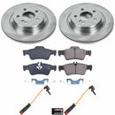 PowerStop OE Stock Replacement Low-Dust Ceramic Brake Pad and Rotor Kit