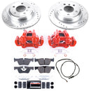 PowerStop Z23 Daily Driver Carbon-Fiber Ceramic Pads Drilled & Slotted Rotor & C