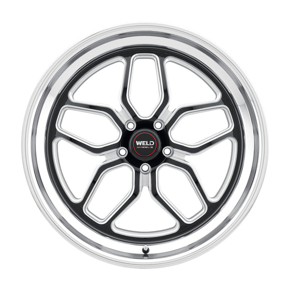22x8.5 WELD Performance Laguna Gloss Black Milled 5x120.7 ET6 Wheel Rim