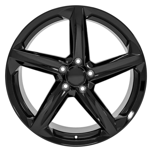 20" Replica CV02D fits Chevrolet C8 Corvette 20x11 Gloss Black