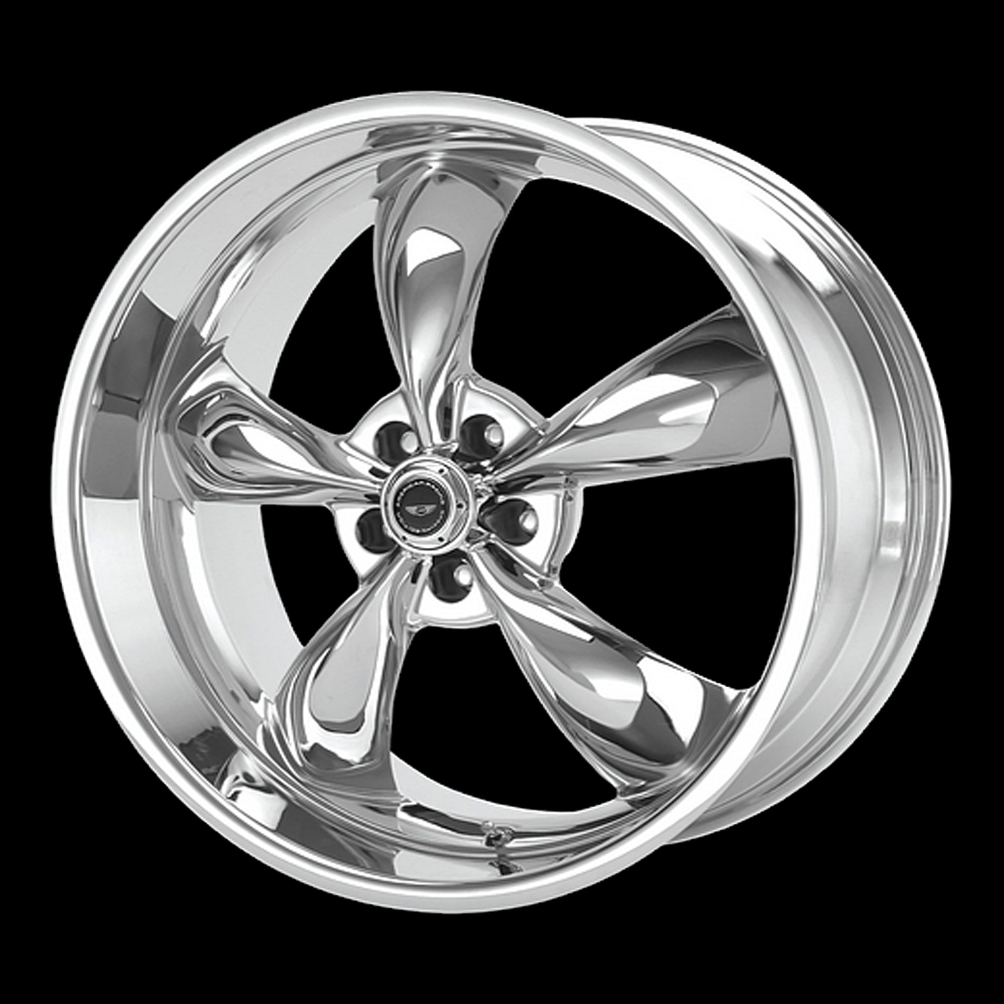 18x9 American Racing Torq Thrust M Chrome Wheel/Rim 5x114.3 18-9 5-114.3 - 0