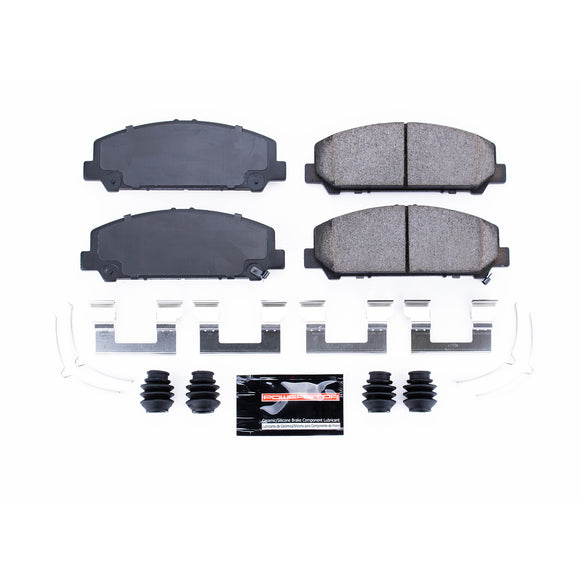 PowerStop Z23 Evolution Sport Carbon-Fiber Brake Pads With Hardware