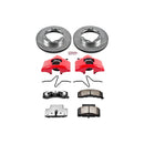 PowerStop Z36 Truck and SUV Ceramic Brake Pad, Drilled & Slotted Rotor, and Cali