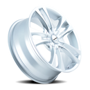 17X7 Touren TR22 Hypersilver Wheel/Rim 5x112 ET40 3222-7709S