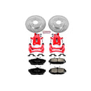 PowerStop Z23 Daily Driver Carbon-Fiber Ceramic Pads Drilled & Slotted Rotor & C