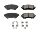 PowerStop Z17 Evolution Ceramic Brake Pads With Hardware
