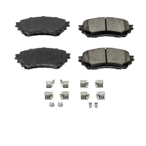 PowerStop Z17 Evolution Ceramic Brake Pads With Hardware