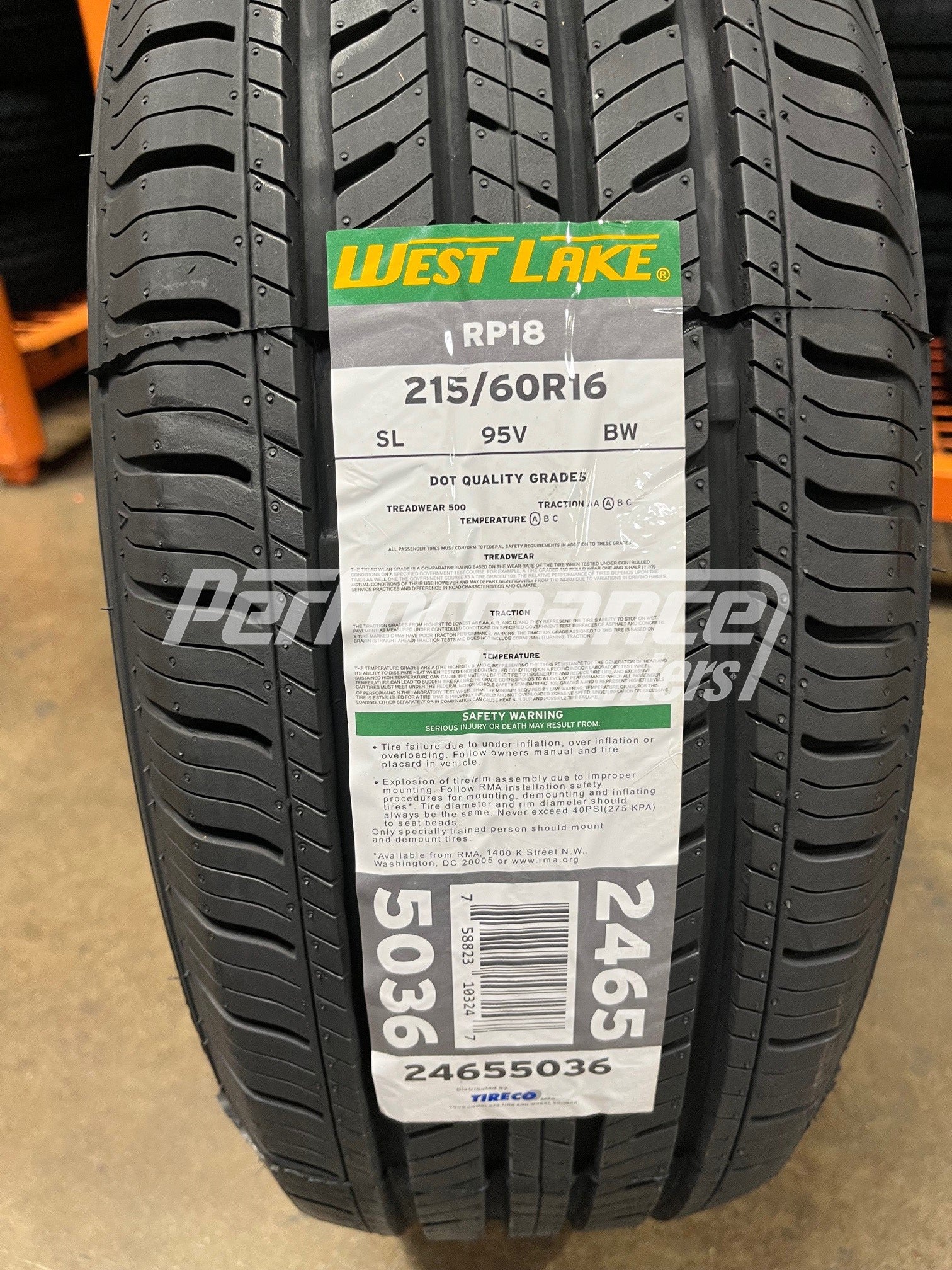 Westlake RP18 Tire(s) 215/60R16 95V SL BSW