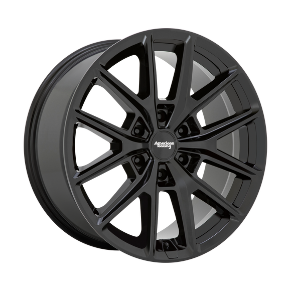 18X8.5 American Racing AR945 Gloss Black 6X139.7 ET20 wheel/rim