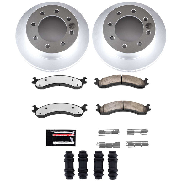 Z36 Truck & Tow Premium Carbon-Fiber Ceramic Brake Pad and Fully Coated Rotor Ki