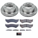 PowerStop OE Stock Replacement Low-Dust Ceramic Brake Pad and Rotor Kit