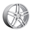 18X8 American Racing AR907 Silver w/ Machine Face Wheel/Rim 5x114.3 18-8-1