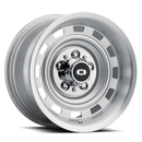 15x10 Vision 54 Cheyenne Silver Machined Lip Wheel 5x5 ET-12 CB78.2