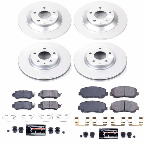 Z23 Daily Driver Premium Carbon-Fiber Ceramic Brake Pad and Fully Coated Rotor K