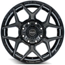 4Play Gen3 4P06 20x9 Black Brushed Face Tinted Wheel 8x180 ET0 CB124.9