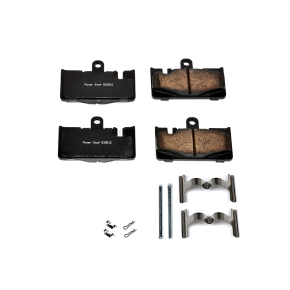 PowerStop Z17 Evolution Ceramic Brake Pads With Hardware