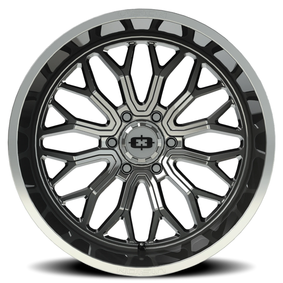 20x9 Vision 402 Riot Chrome Wheel 6x139.7 ET12 CB106.2