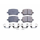 PowerStop Z17 Evolution Ceramic Brake Pads With Hardware