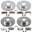 PowerStop Z26 Street Performance Ceramic Brake Pad and Drilled & Slotted Rotor K