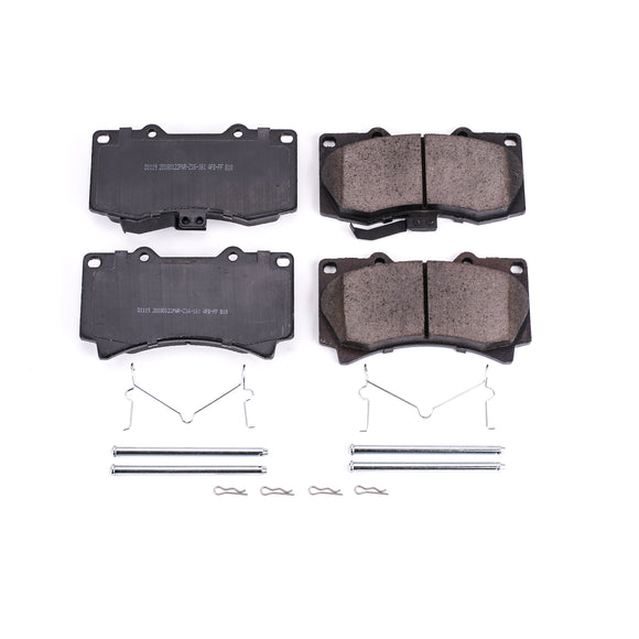 PowerStop Z17 Evolution Ceramic Brake Pads With Hardware