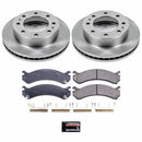 PowerStop OE Stock Replacement Low-Dust Ceramic Brake Pad and Rotor Kit