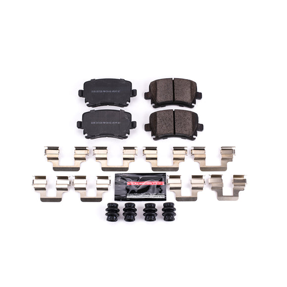 PowerStop Z23 Evolution Sport Carbon-Fiber Brake Pads With Hardware