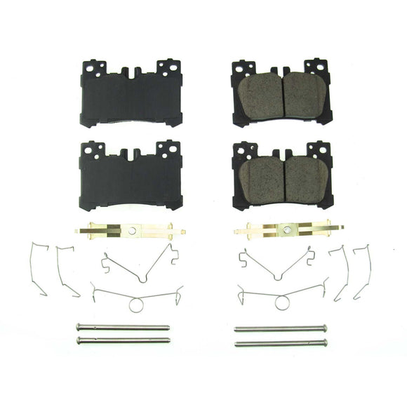PowerStop Z17 Evolution Ceramic Brake Pads With Hardware