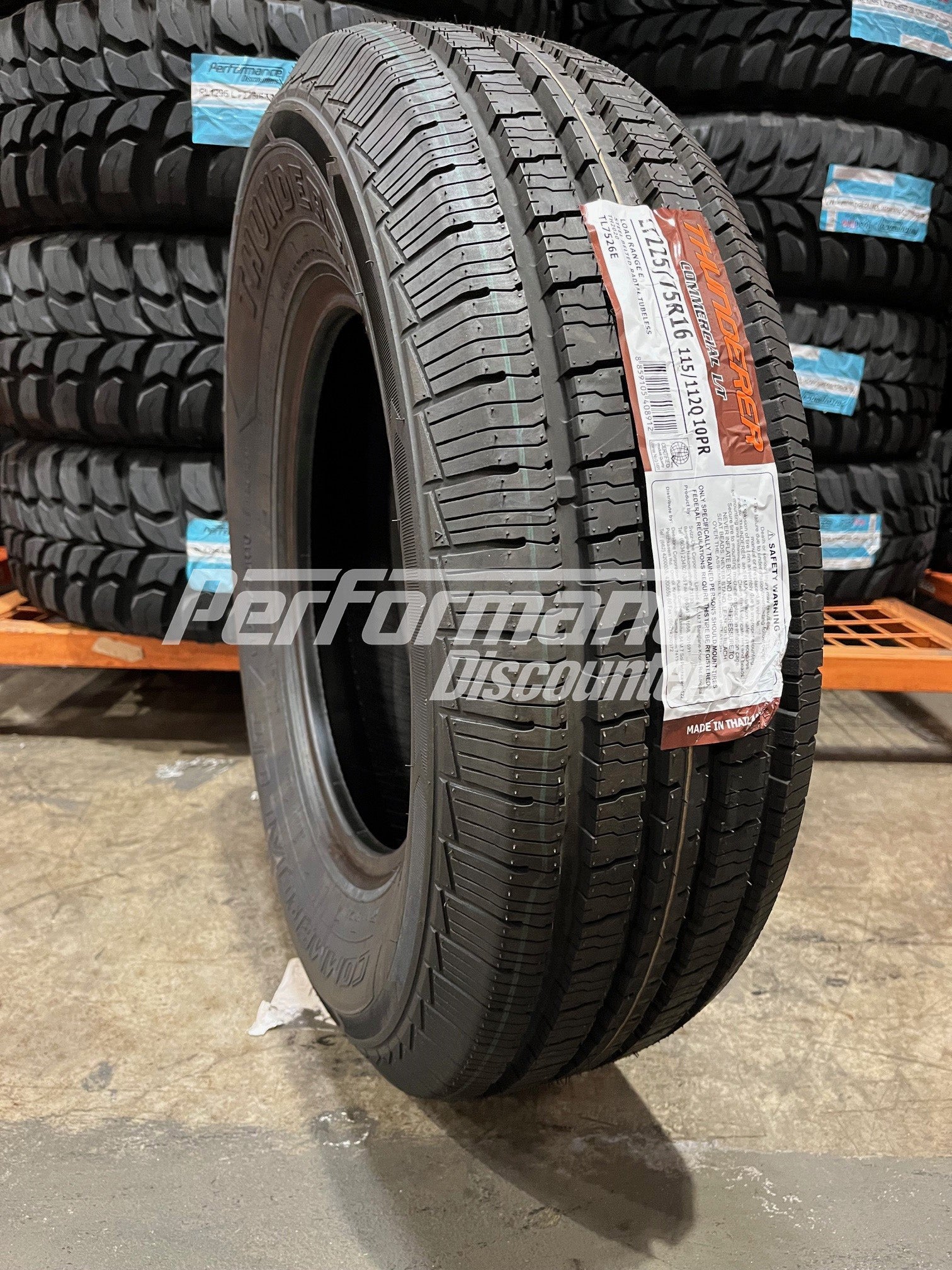 Thunderer Commercial CLT Tire(s) 225/75R16 LRE BSW 225/75-16 75R R16 2257516