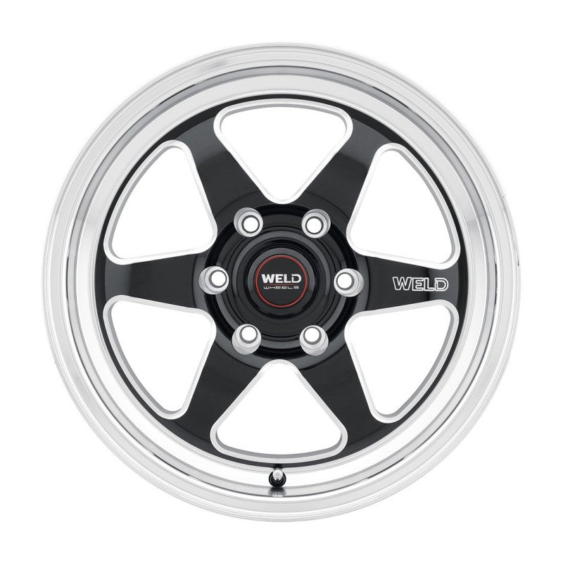 17x7 WELD Performance Ventura Six Drag Black Milled 6x135 ET20 Wheel Rim