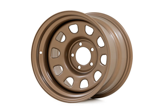 Rough Country Steel Wheel Bronze 15x10 5x4.5 5x114.3 ET-39 Rim