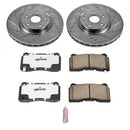 PowerStop Z26 Street Performance Ceramic Brake Pad and Drilled & Slotted Rotor K