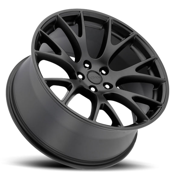20x10.5 Replica Hellcat Matte Black 5x115 ET25 wheel/rim