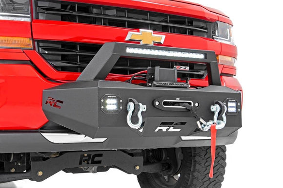 Rough Country EXO Winch Mount Kit For Chevy Silverado 1500 2007-2018