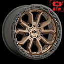 20x9 Vision 405 Korupt Satin Bronze Wheel 5x139.7 ET-12 CB108-1