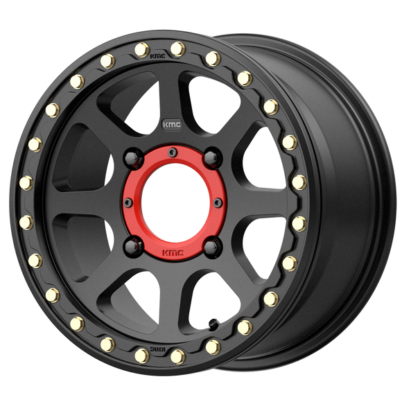 14X7 KMC ATV KS234 ADDICT 2 Beadlock Satin Black 4X137 ET38 wheel/rim