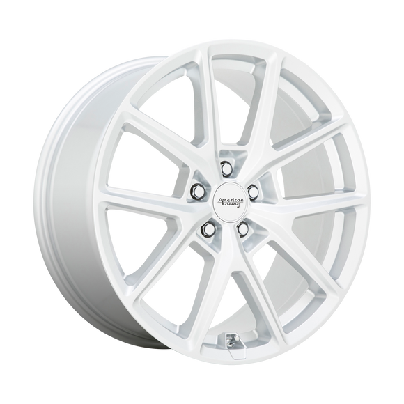 18X8 American Racing AR943 Hyper Silver 5X120 ET35 wheel/rim