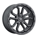 16x8 Vision 405 Korupt Satin Black 5x127 5x5 ET0 Wheel Rim