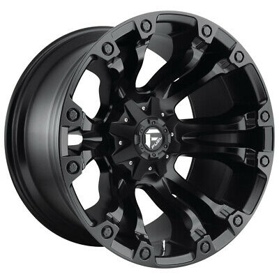 22X10 Fuel D560 VAPOR Matte Black 6X135/6X139.7 ET10 wheel/rim